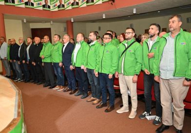 U Prozoru održan centralni predizborni skup SDA za Opće izbore 2026.